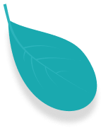 Decoratief blad met parallax effect